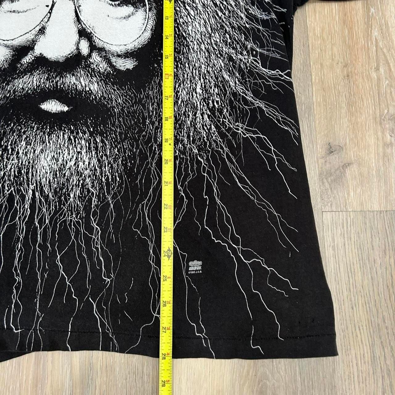 Winterland Jerry Garcia 1993 T-Shirt Size X-Large Vintage AOP Rock Tee 7