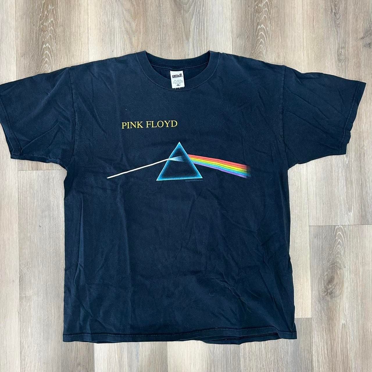 Anvil Pink Floyd Dark Side Of The Moon T-Shirt XL Black Cotton 2