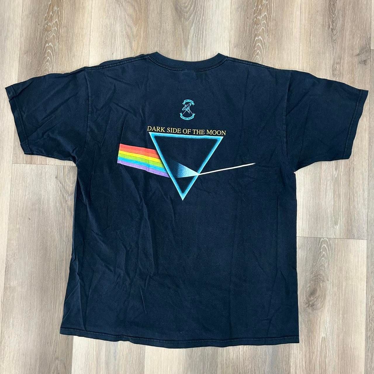 Anvil Pink Floyd Dark Side Of The Moon T-Shirt XL Black Cotton 3