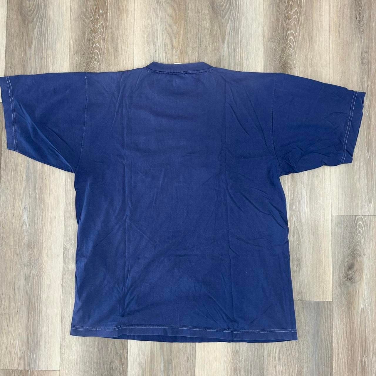 Wheel of Life Imports Grateful Dead T-Shirt Size 42 Blue Embroidered 3
