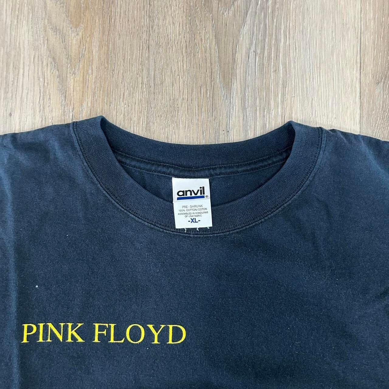 Anvil Pink Floyd Dark Side Of The Moon T-Shirt XL Black Cotton 4