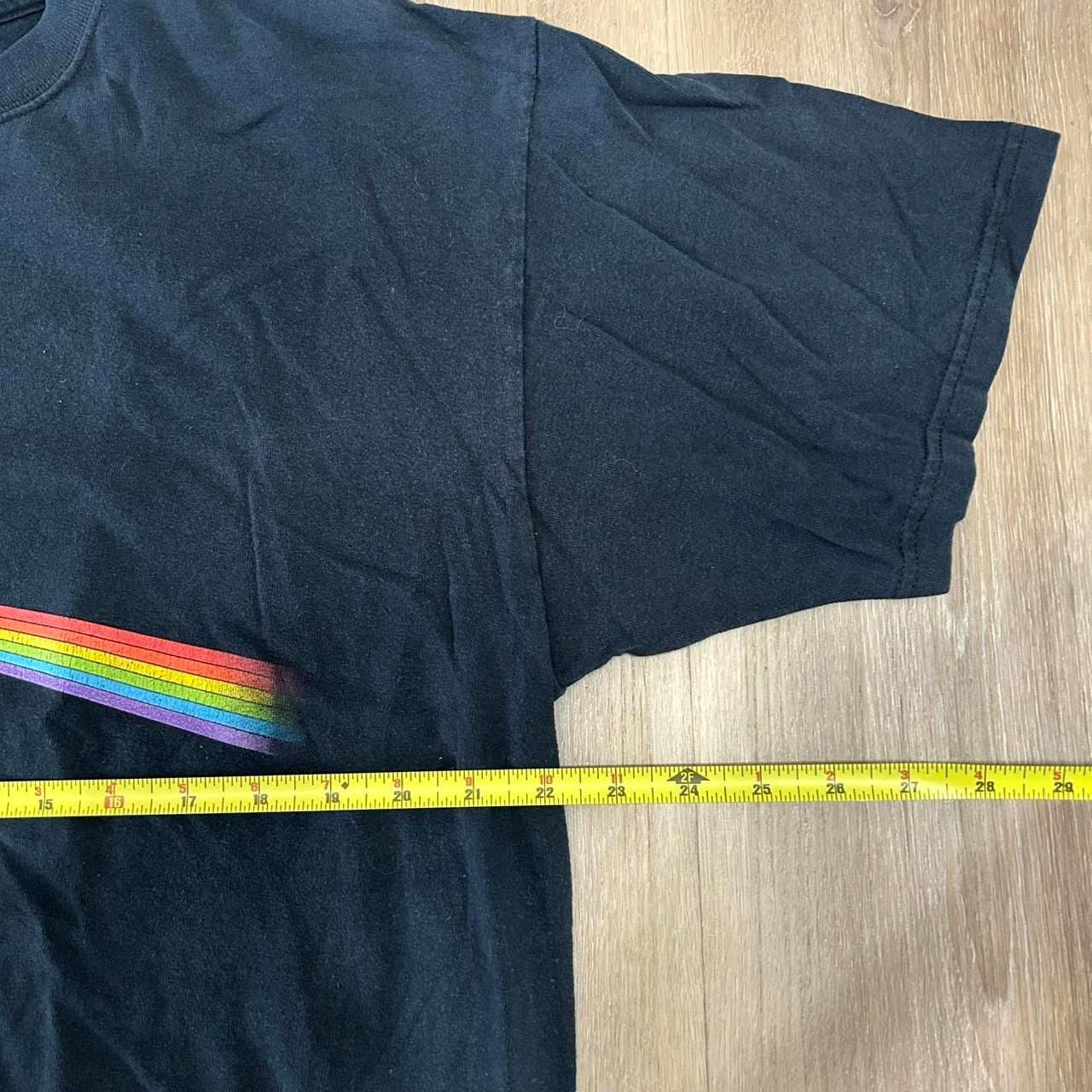 Anvil Pink Floyd Dark Side Of The Moon T-Shirt XL Black Cotton 6