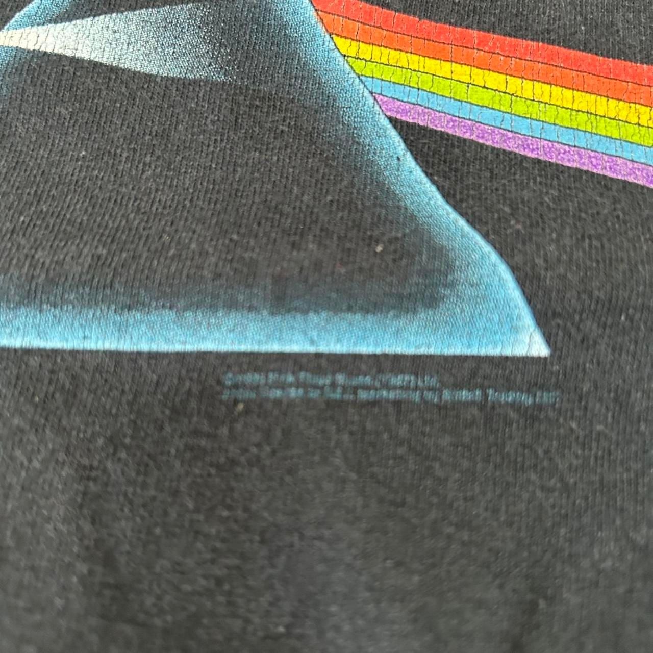 Anvil Pink Floyd Dark Side Of The Moon T-Shirt XL Black Cotton 8