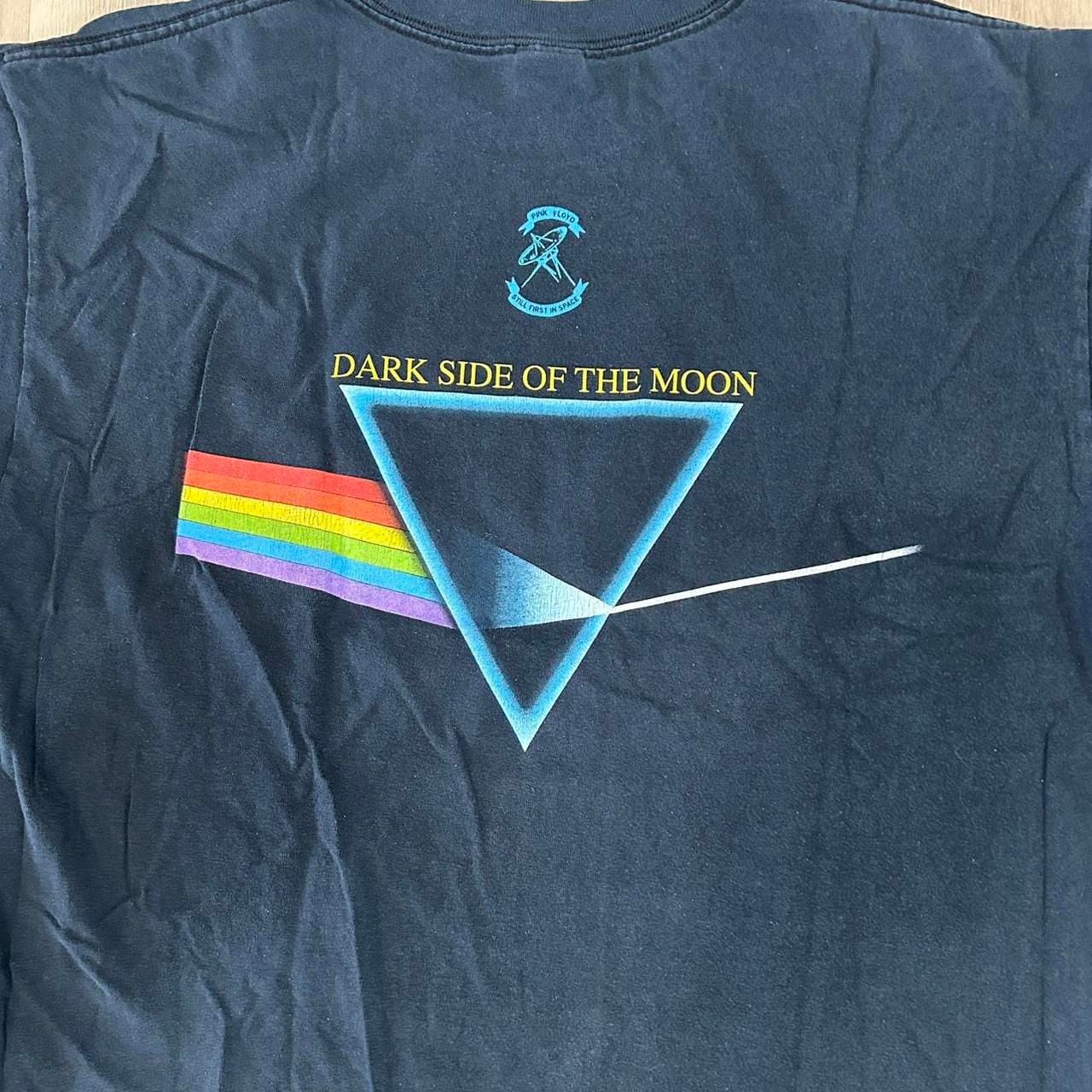 Anvil Pink Floyd Dark Side Of The Moon T-Shirt XL Black Cotton 9