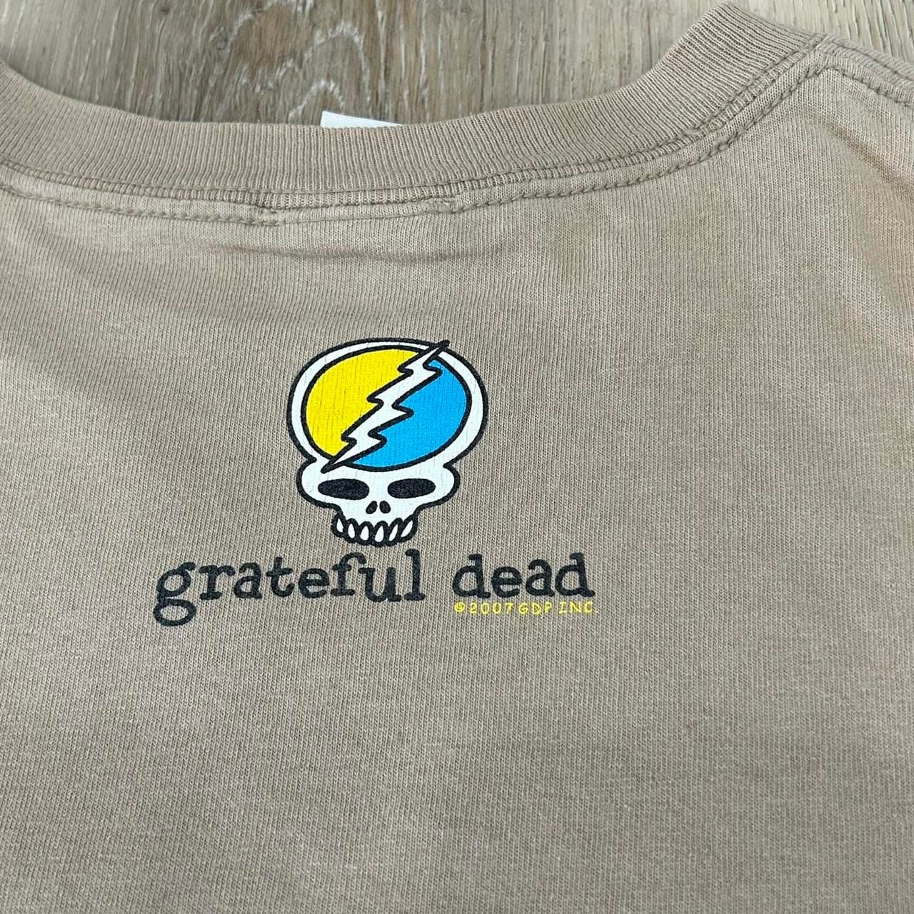 Liquid Blue Grateful Dead Dead Is Better T-Shirt XL Tan 5