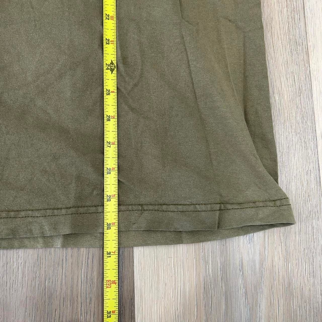 Alstyle Rhythm Devils T-Shirt Size XL Olive Green Skeleton Graphic 6
