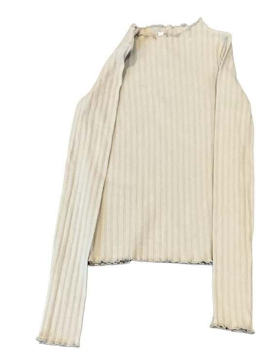 Rylee + Cru Light Sage Green Ribbed Cotton 2-Piece Set 10-12Y New Girls 9
