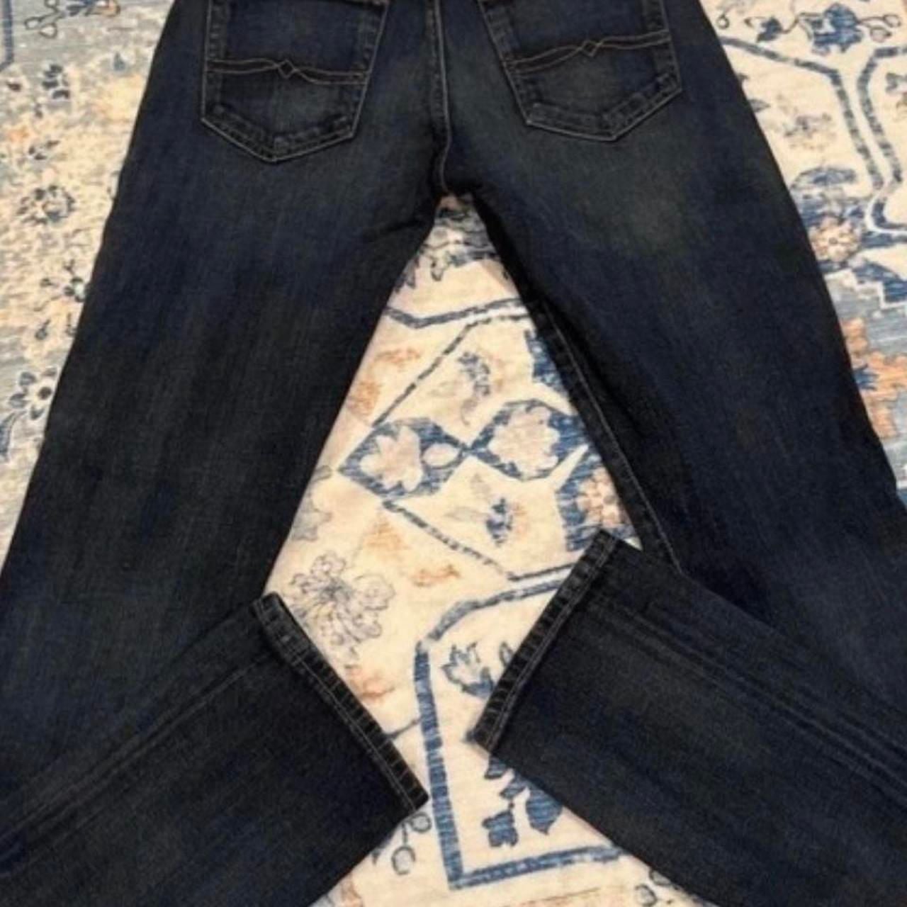 Lucky Brand 121 Heritage Slim Jeans W28 L34 Dark Wash 4