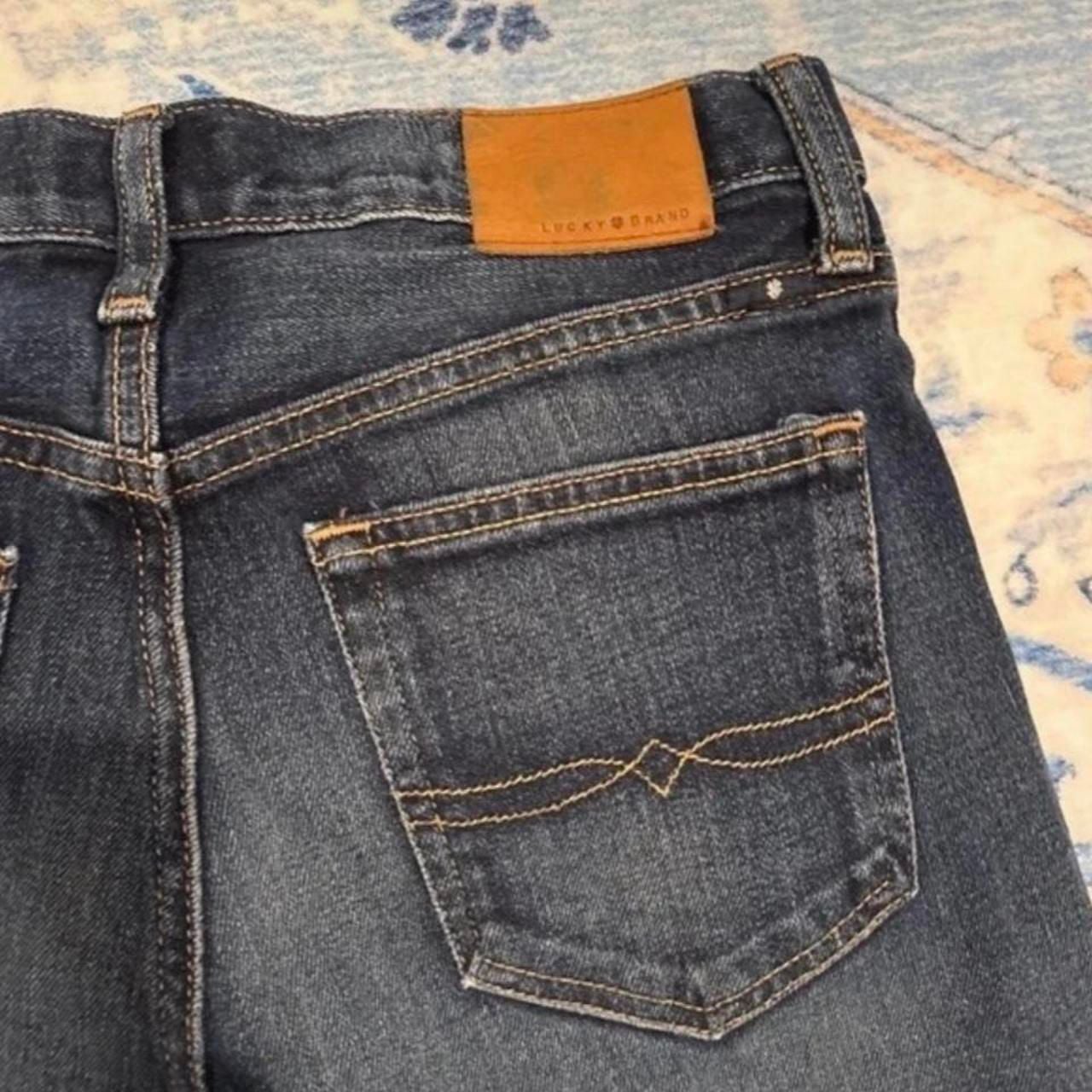 Lucky Brand 121 Heritage Slim Jeans W28 L34 Dark Wash 5