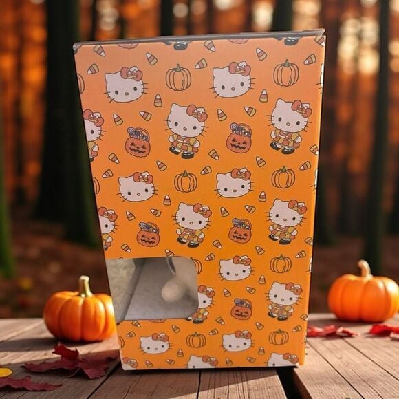 Hello Kitty Ceramic Reed Diffuser Ghost Kitty Cinnamon Scent New In Box Sealed 4