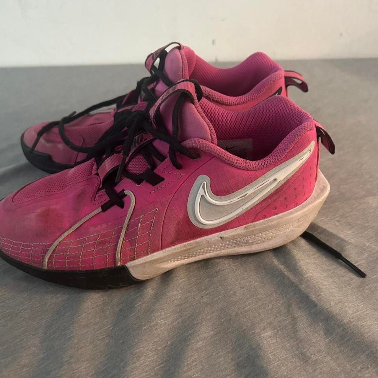 Nike GT Cut 3 GS Size 4Y Laser Fuchsia Pink Basketball Shoes FD7033-600 3