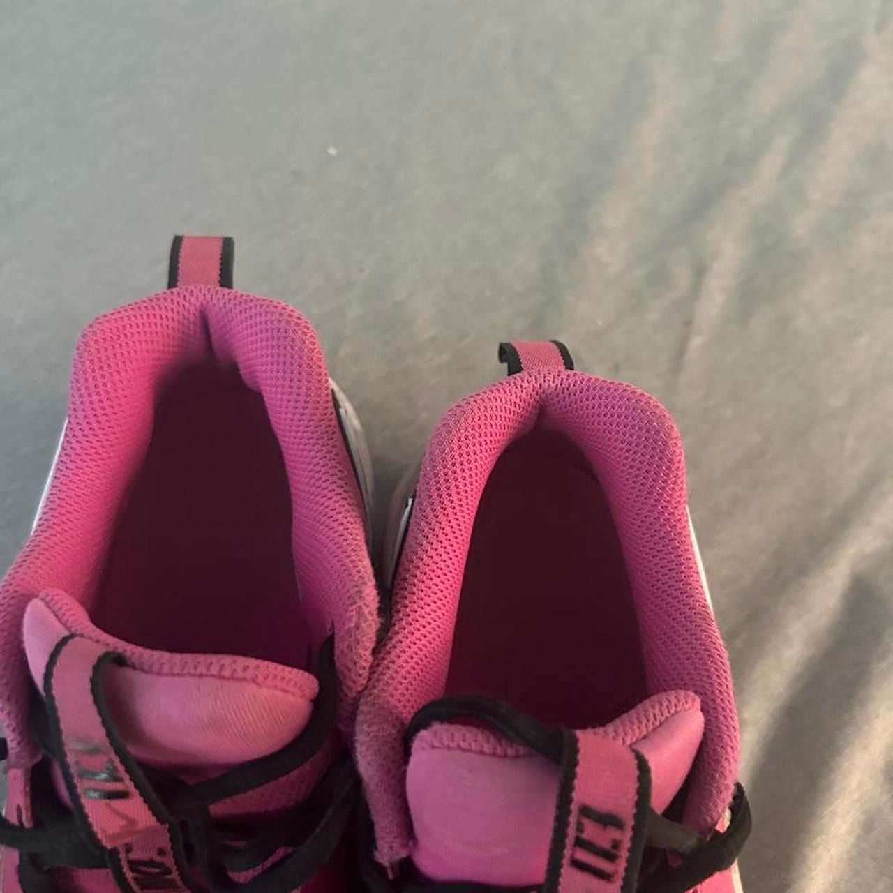 Nike GT Cut 3 GS Size 4Y Laser Fuchsia Pink Basketball Shoes FD7033-600 4