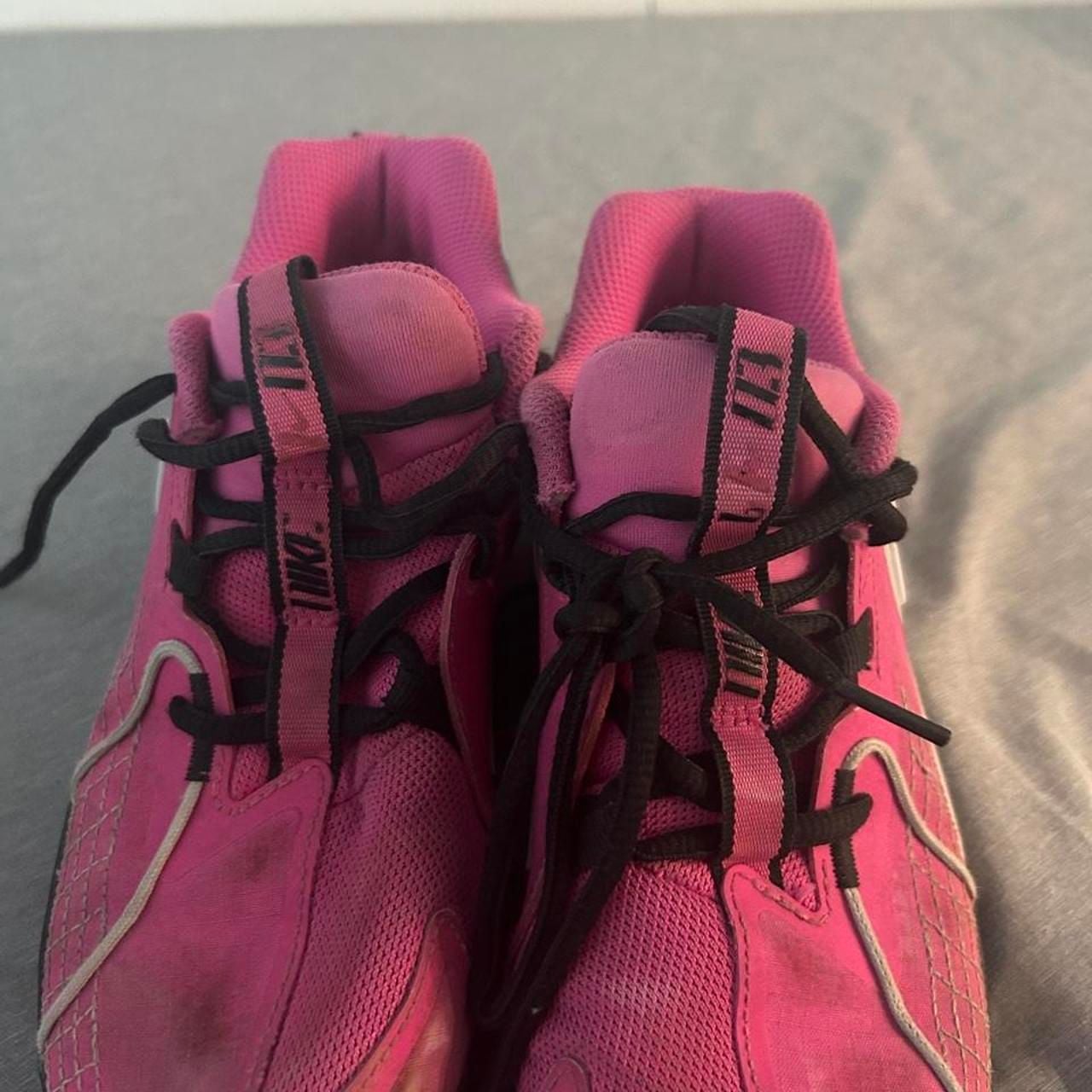 Nike GT Cut 3 GS Size 4Y Laser Fuchsia Pink Basketball Shoes FD7033-600 5