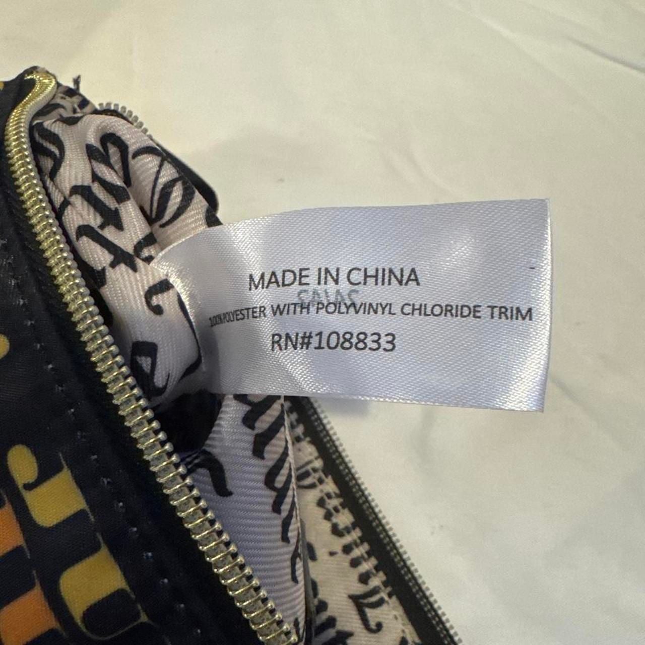 Juicy Couture Multicolored Logo Print Crossbody Bag Black 8