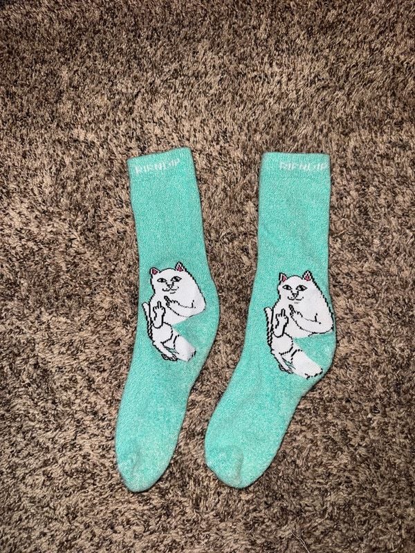 Rip N’ Dip Cat Crew Socks 2