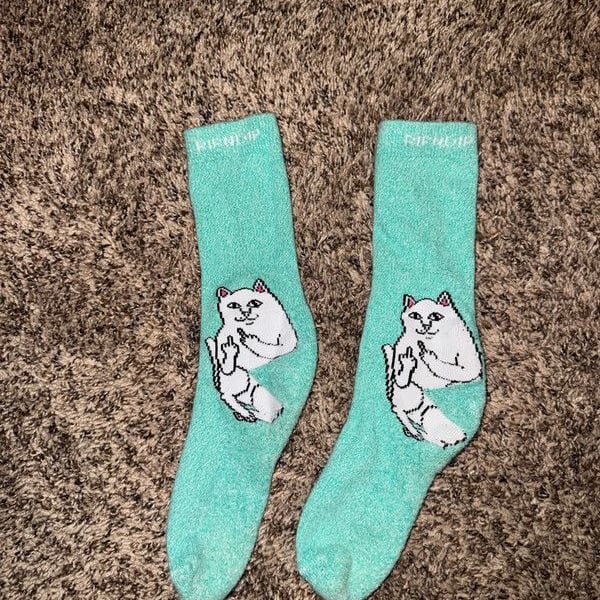 Rip N’ Dip Cat Crew Socks