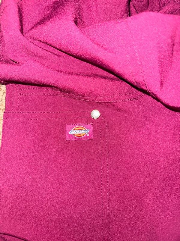 Dickies Maroon Scrub Pants 9