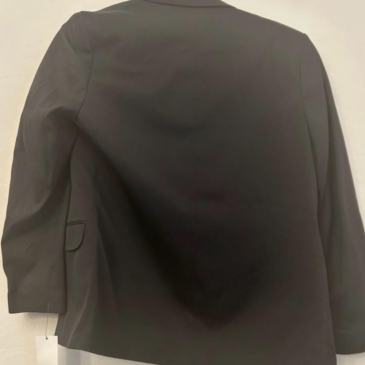 Calvin Klein Blazer Size 14 Black Two Button NWT 5