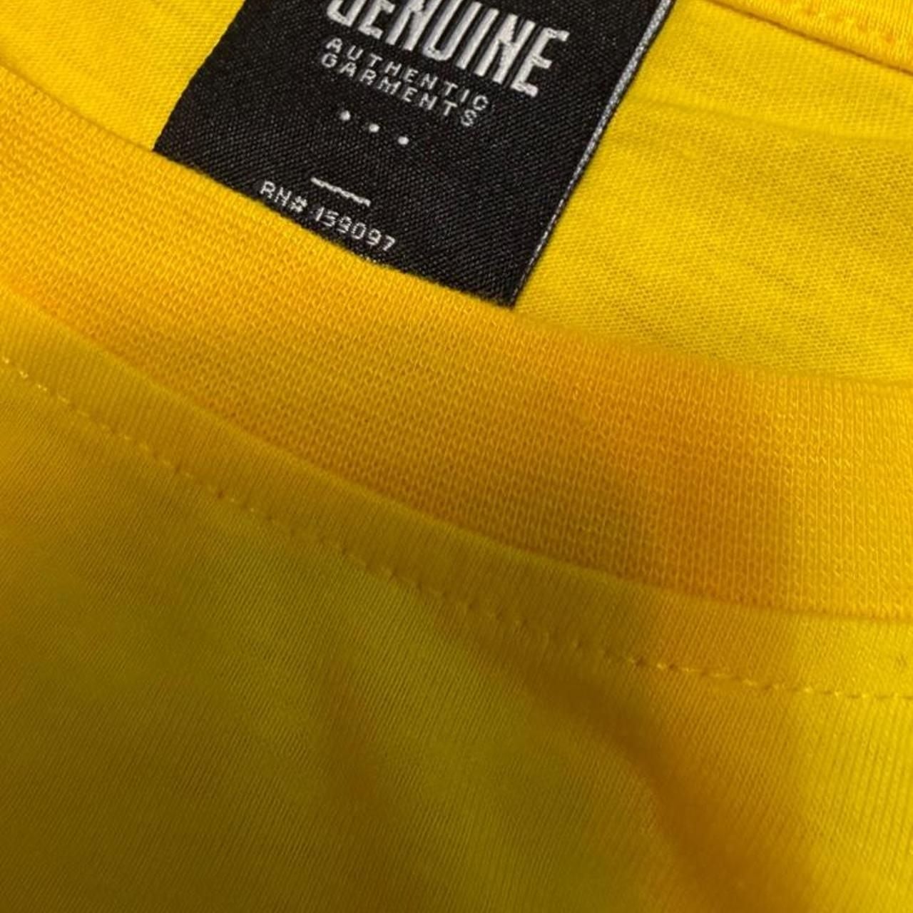 Genuine Authentic City Of Gods T-Shirt Size M Yellow Graphic Tee 4
