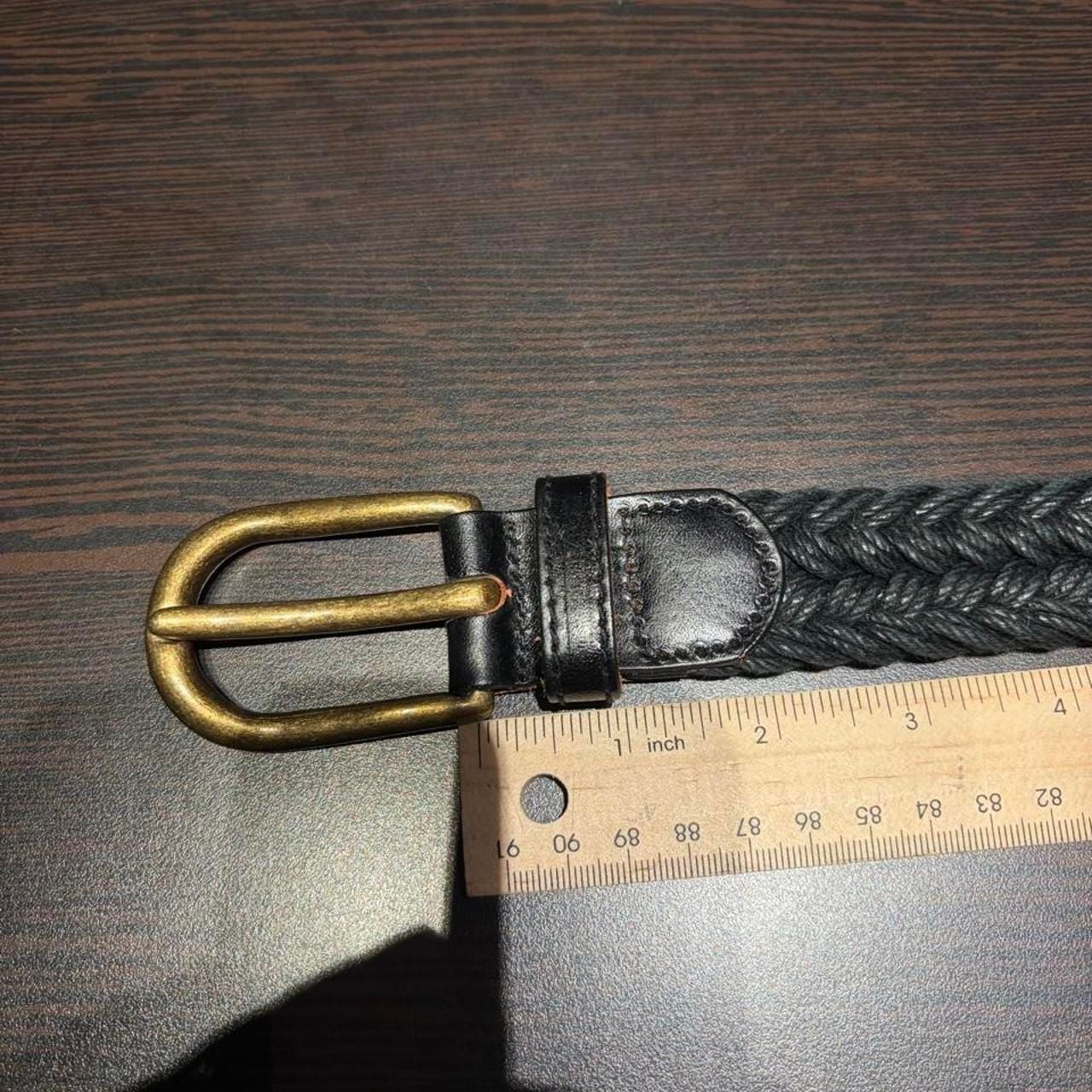 Elisabeth Liz Claiborne Braided Belt Size 2 Vintage 1993 2