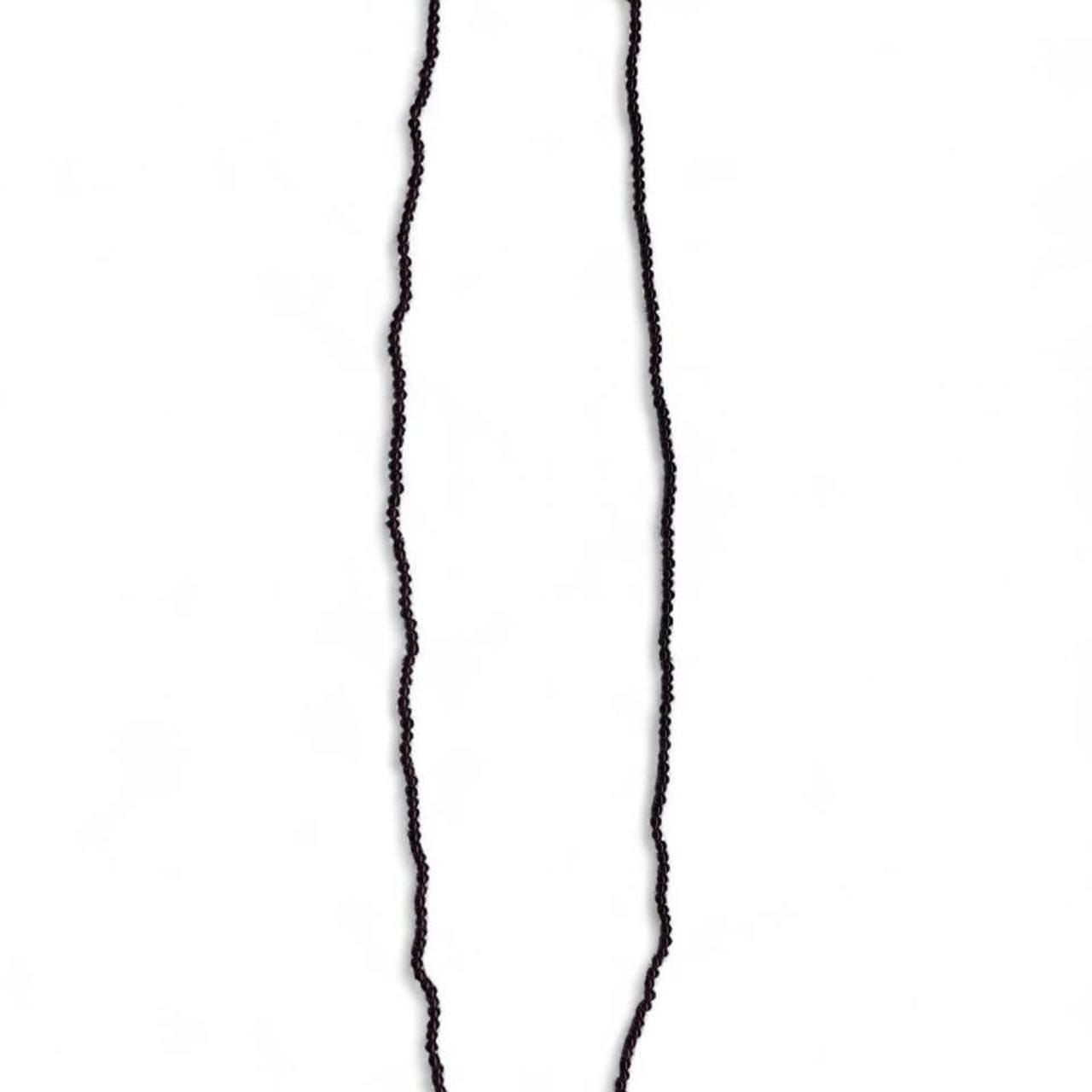 Unbranded Purple Beaded Necklace 17 Inch Minimalist Layering 2