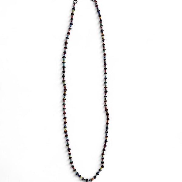 Unbranded Multicolored Beaded Boho Necklace Festival Jewelry