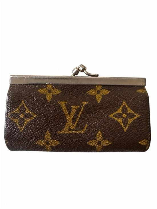 Rare Vintage Louis Vuitton x French Company Monogram Canvas Coin Purse 7