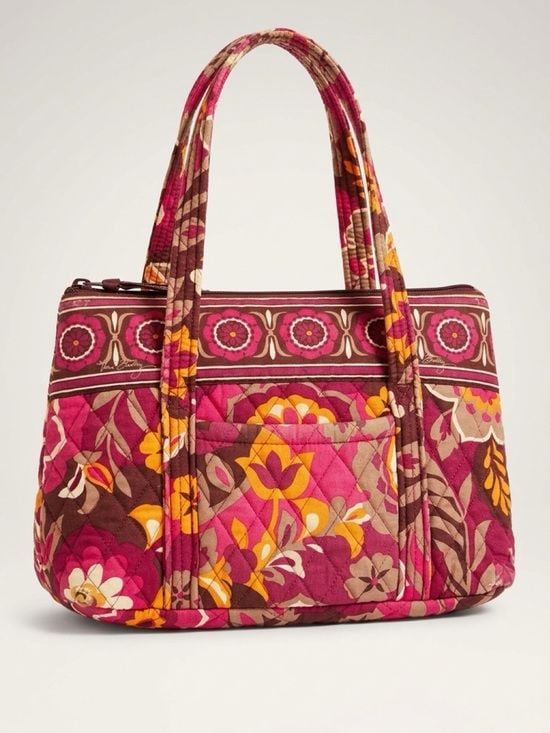 Vera Bradley, Betsy bag Quilted Floral Tote Bag - Pink Multi 2