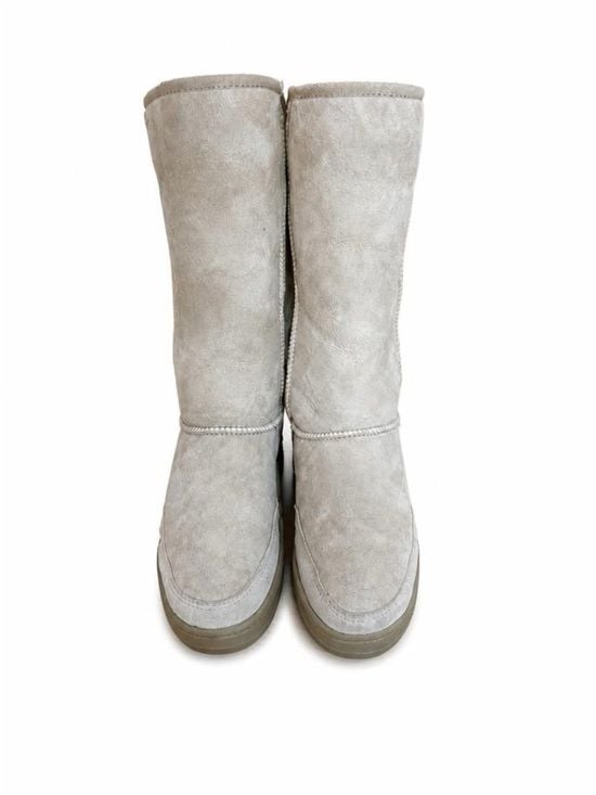 Women's Uggs Ultra Tall Suede Winter Boots - Cream Color 2