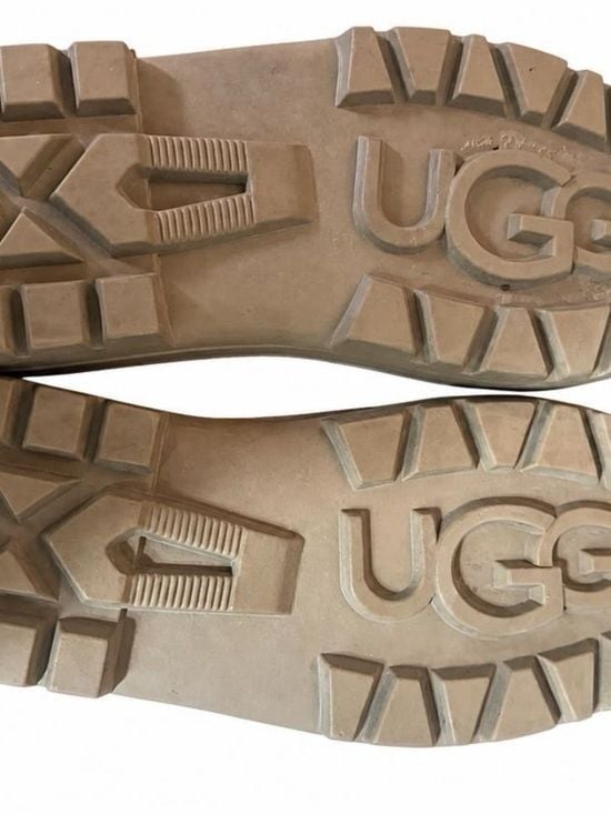 Women's Uggs Ultra Tall Suede Winter Boots - Cream Color 4