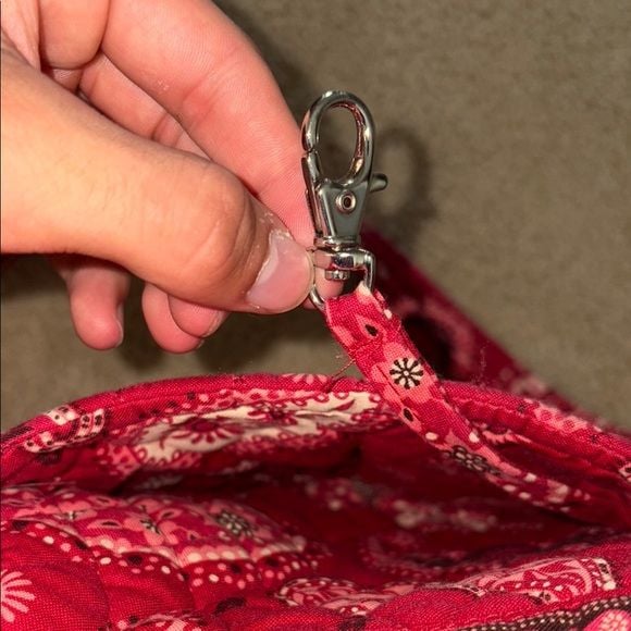 Y2K Vera Bradley Tote Mesa Red 2006 7
