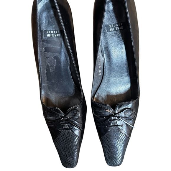 Stuart Weissman Black Women's Heels 3