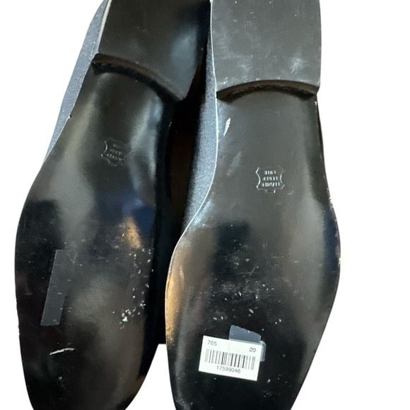 ROBERT CLERGERIE Black Satin Loafers WORN once 4
