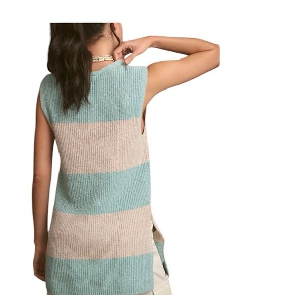 Pilcro long line sweater vest 4