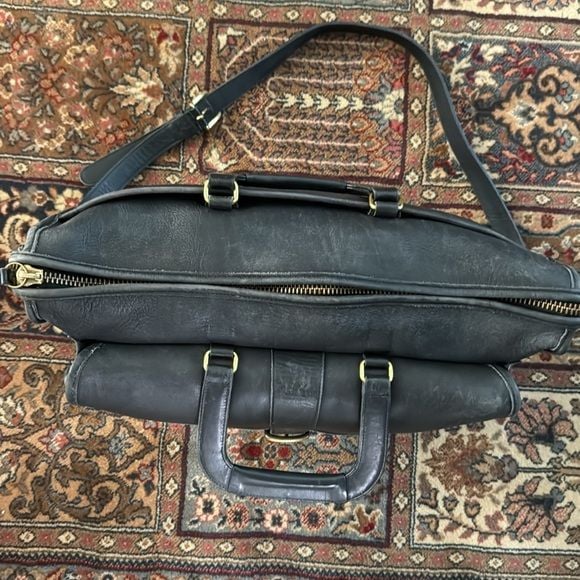 COACH “Harrison” (J7C-5283) Vintage Black Mens Briefcase 3