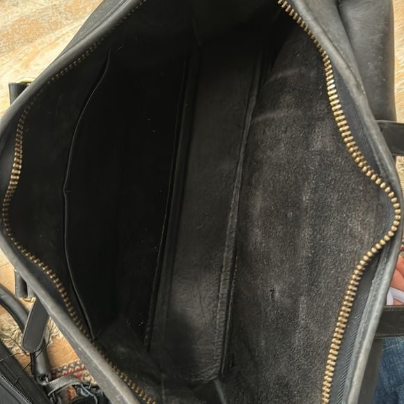 COACH “Harrison” (J7C-5283) Vintage Black Mens Briefcase 9