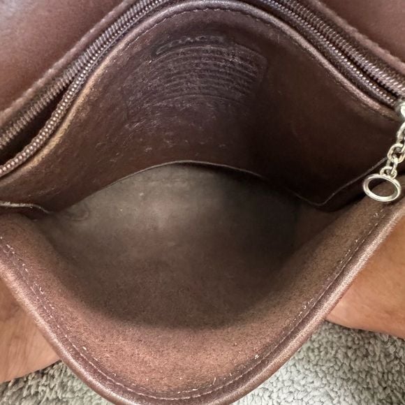 COACH CROSSOVER DEEP BROWN BAG 10