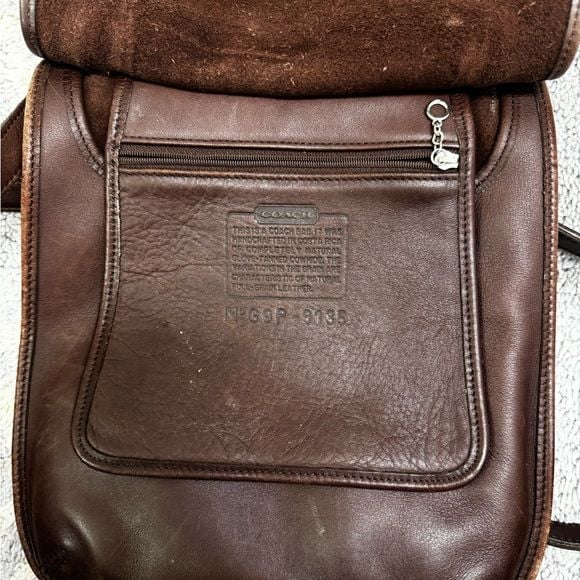 COACH CROSSOVER DEEP BROWN BAG 11