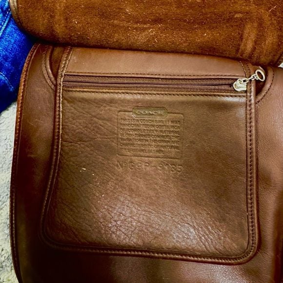COACH CROSSOVER DEEP BROWN BAG 13
