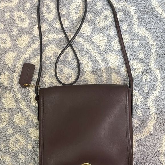 COACH CROSSOVER DEEP BROWN BAG 14