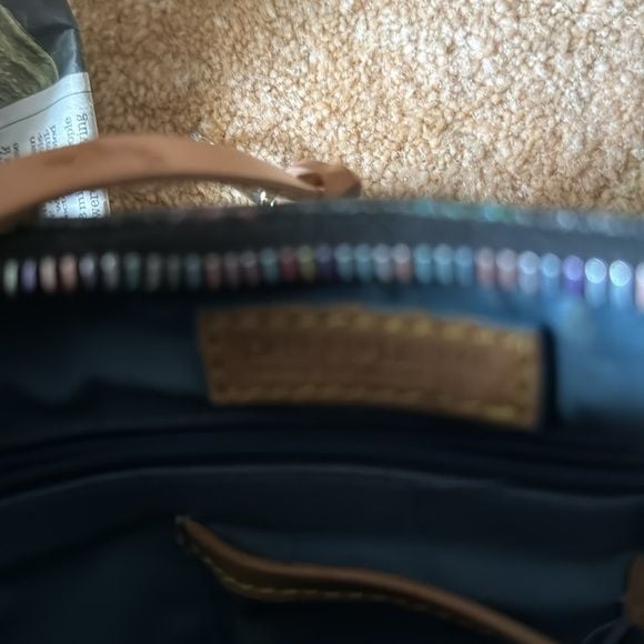 Dooney & Bourke Mini Baguette Bucket Bag Coated Canvas EUC and very good shape 6