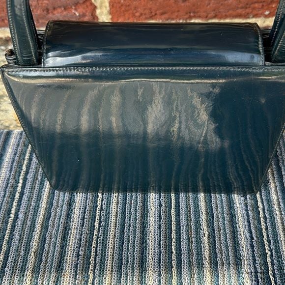 Vintage  Sax Fifth Avenue Patton leather handbag 11
