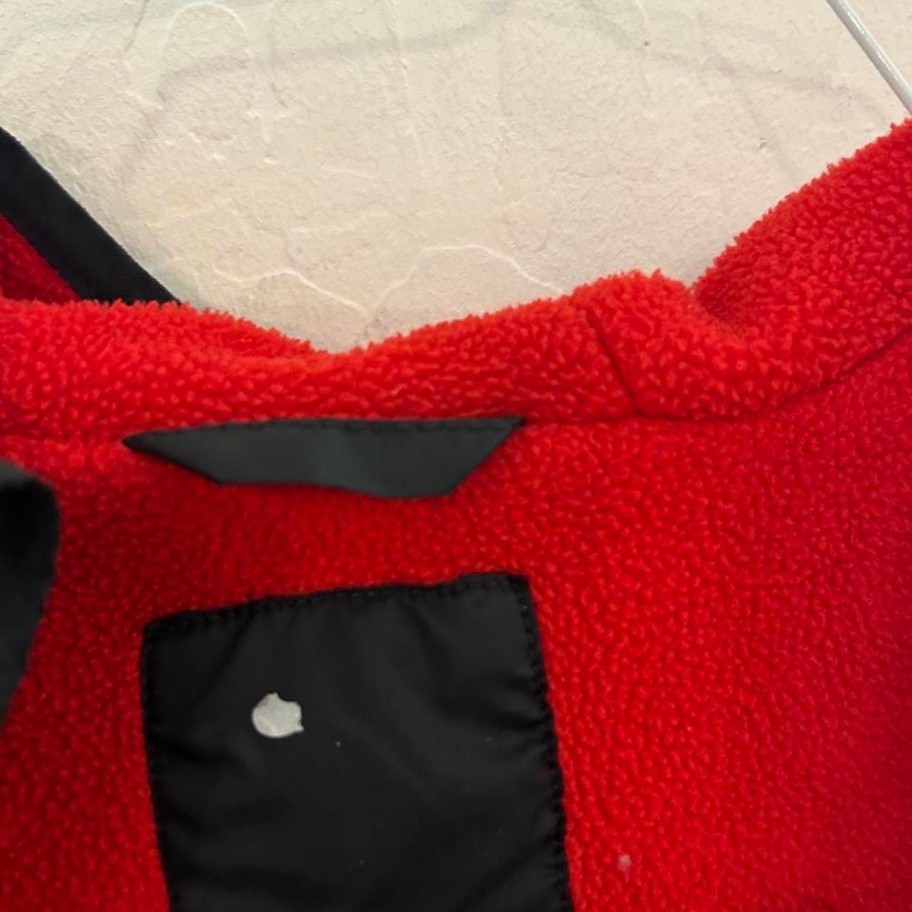 Nike Windbreaker Jacket Size 3T Black Red Toddler 4
