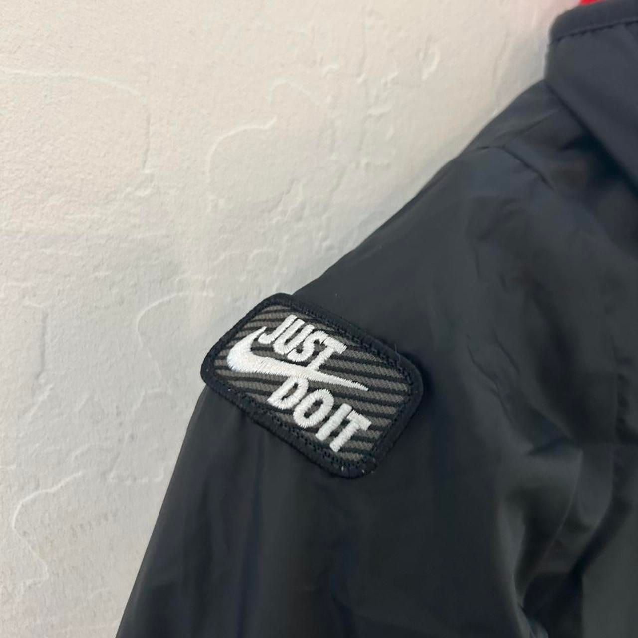 Nike Windbreaker Jacket Size 3T Black Red Toddler 7
