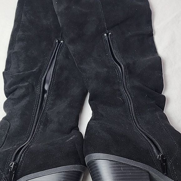 Jellypop Cadice Elegant Black Knee-High Women's Boots 8.5M 10
