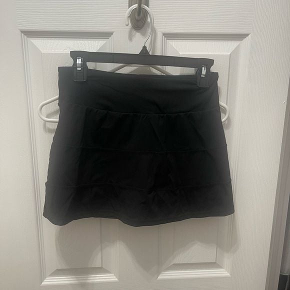 Classic Black Mini Skirt with Wide Waistband 4