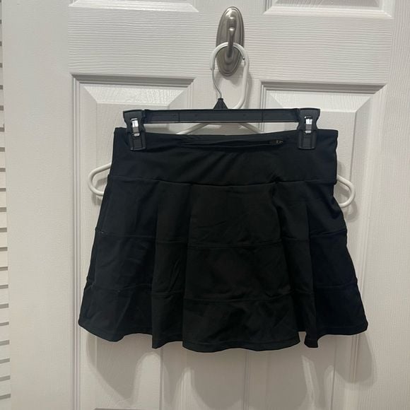 Classic Black Mini Skirt with Wide Waistband 7
