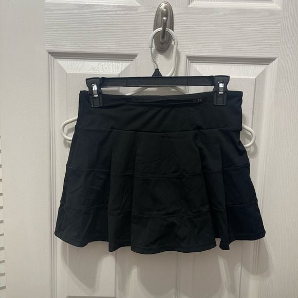 Classic Black Mini Skirt with Wide Waistband 8
