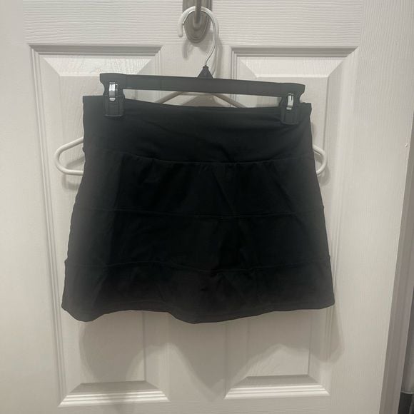 Classic Black Mini Skirt with Wide Waistband 10