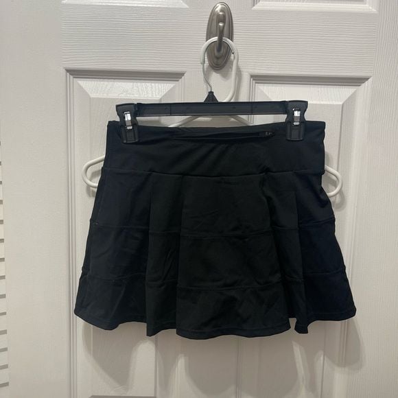 Classic Black Mini Skirt with Wide Waistband 14